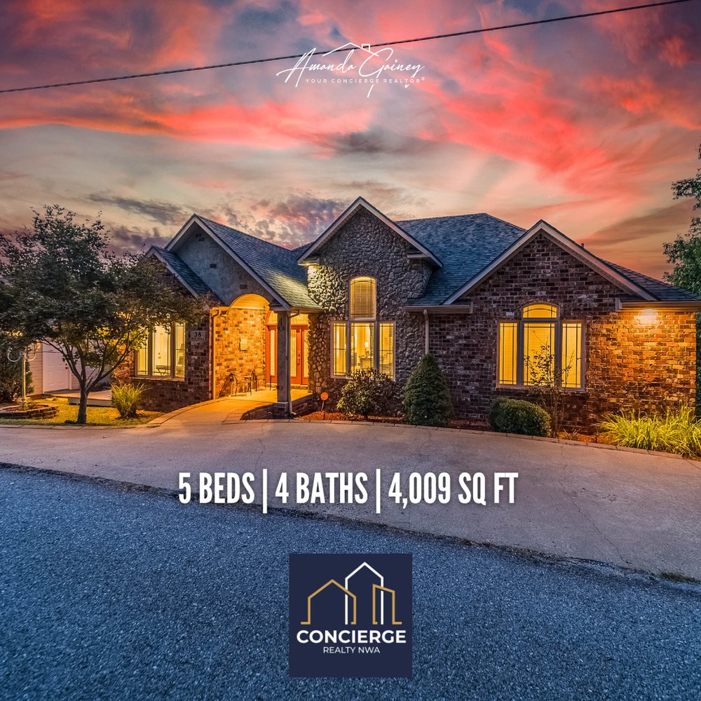 AMANDA GAINEY CONCIERGE REALTY NWA Updated August 2024 609 SW 8th