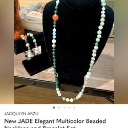 Handley Rock & Jewelry Supply - Jade elegant multicolor bracelet set over at https://posh.mk/ifw6K82mkZb