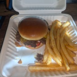 Buzzin Burgers - Buzzing burger and fries