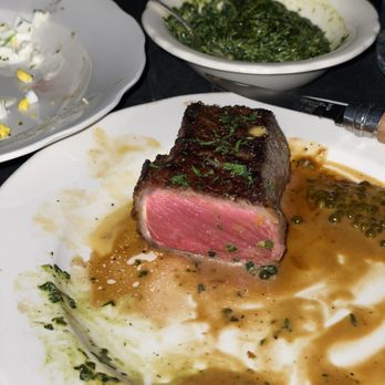 St. Anselm - NY Strip in au poivre sauce w/ green peppercorns (I completely forgot to take pics of my food before eating lol) - Steakhouses Near Me - Washington, DC, District of Columbia St. Anselm - NY Strip in au poivre sauce w/ green peppercorns (I completely forgot to take pics of my food before eating lol) - Steakhouses Near Me - Washington, DC, District of Columbia