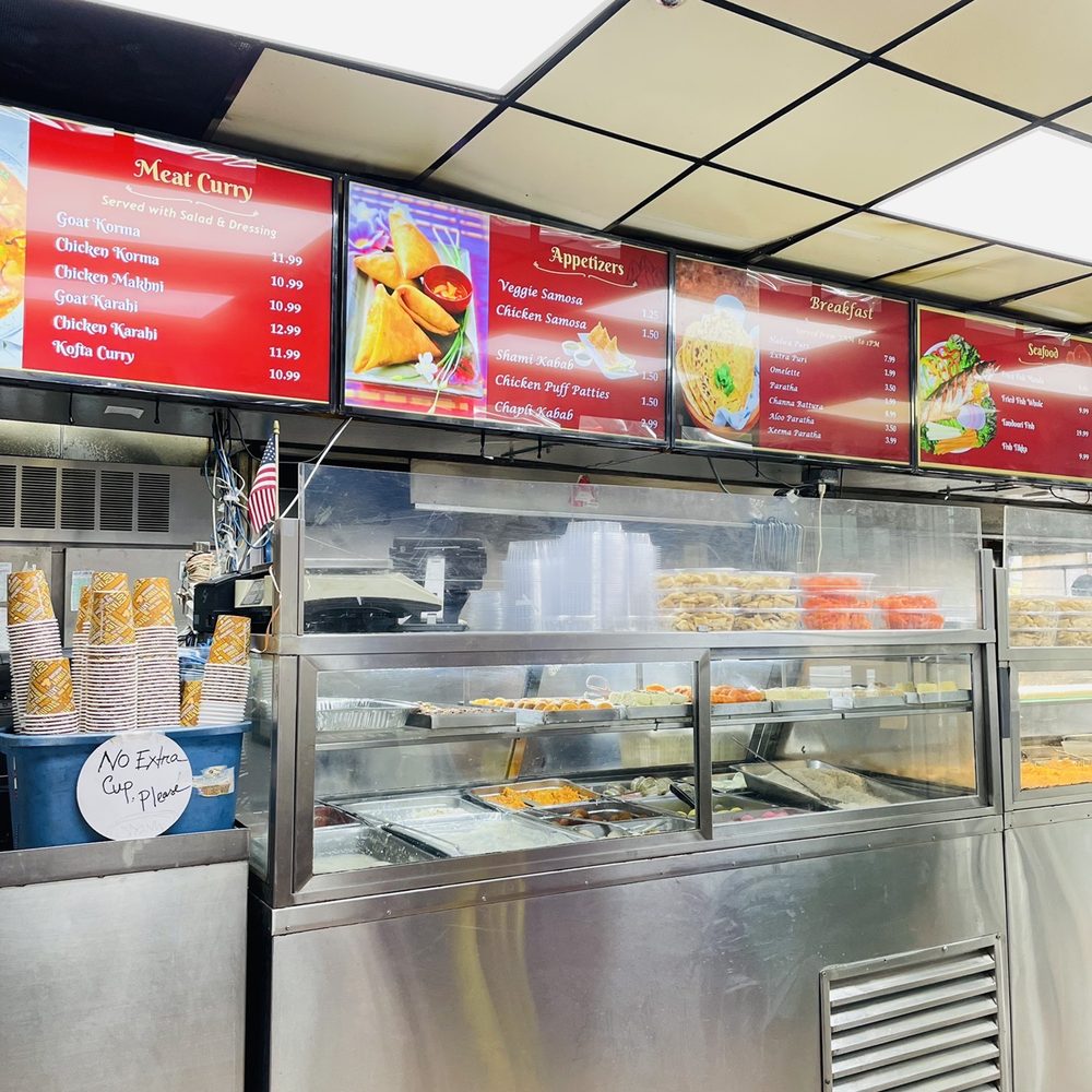 Kabab King - a food counter with a variety of food items - Indian Near Me - Jackson Heights, New York Kabab King - a food counter with a variety of food items - Indian Near Me - Jackson Heights, New York