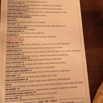Provender Kitchen + Bar - Dinner menu as on 5th July 2018 - New American Near Me - Ellsworth, Maine Provender Kitchen + Bar - Dinner menu as on 5th July 2018 - New American Near Me - Ellsworth, Maine