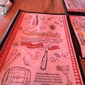Amelias Mexican Kitchen - Menu - Mexican Near Me - Tucson, Arizona Amelias Mexican Kitchen - Menu - Mexican Near Me - Tucson, Arizona