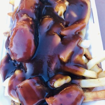 Zogs Dogs - European poutine: everything with bratwurst. - Hot Dogs Near Me - Whistler, British Columbia