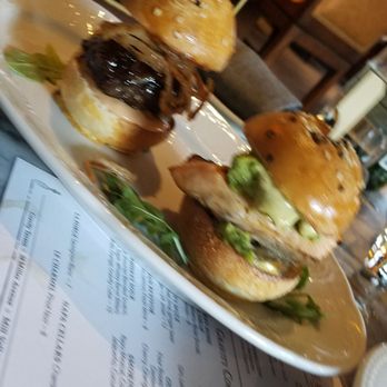 Gravity Tavern - Beef slider & salmon slider $5 each - Steakhouses Near Me - Mill Valley, California Gravity Tavern - Beef slider & salmon slider $5 each - Steakhouses Near Me - Mill Valley, California