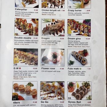 Kansai - Menu - Sushi Bars Near Me - Concord, California