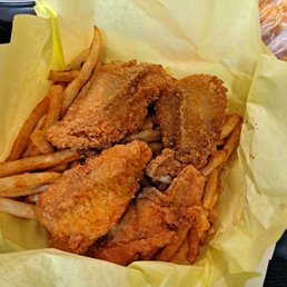 Supposed to be catfish. It's not. Absolutely not. Supposed to be catfish. It's not. Absolutely not.