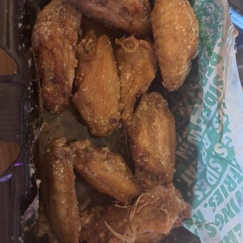 Wingstop - Wings fried to a crisp. Parmesan, where? - Chicken Wings Near Me - Eugene, Oregon