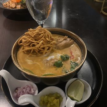 Noi Thai Cuisine - Coconut Curry Noodle Soup* (Khao Soi) - Thai Near Me - Honolulu, Hawaii Noi Thai Cuisine - Coconut Curry Noodle Soup* (Khao Soi) - Thai Near Me - Honolulu, Hawaii