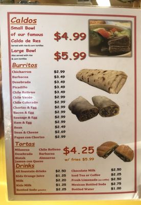 Menu photo 3 Jaime's Hut El Paso, TX Menu photo 3 Jaime's Hut El Paso, TX