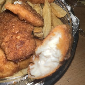 Sunset Bagels Cafe & Grill - Chicken Fingers with French Fries, disgusting. Not real white meat, idk wth this is. - Delis Near Me - Brooklyn, New York Sunset Bagels Cafe & Grill - Chicken Fingers with French Fries, disgusting. Not real white meat, idk wth this is. - Delis Near Me - Brooklyn, New York
