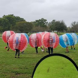 Bubble soccer