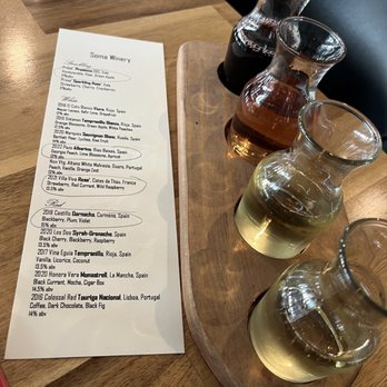 Soma Winery - Flight - Wine Bars Near Me - Fort Worth, Texas Soma Winery - Flight - Wine Bars Near Me - Fort Worth, Texas