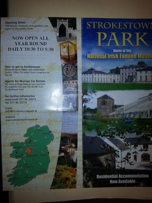 Menu photo 2 Strokestown Park Dublin, CW Menu photo 2 Strokestown Park Dublin, CW