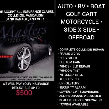 Master's Auto Salon - Windshield Installation & Repair Near Me - Indio, California Master's Auto Salon - Windshield Installation & Repair Near Me - Indio, California
