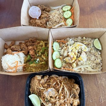 Time Thai Kitchen - Fried chicken with fried rice, crab curry bomb, crab fried rice & pad Thai with pork - Thai Near Me - Pleasanton, California Time Thai Kitchen - Fried chicken with fried rice, crab curry bomb, crab fried rice & pad Thai with pork - Thai Near Me - Pleasanton, California