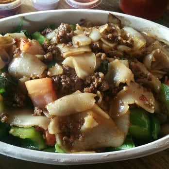 Crushcraft Thai Eats - Drunken noodles - Thai Near Me - Dallas, Texas