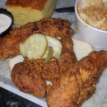 Grace Meat + Three - Spicy Tenders - Southern Near Me - St Louis, Missouri Grace Meat + Three - Spicy Tenders - Southern Near Me - St Louis, Missouri