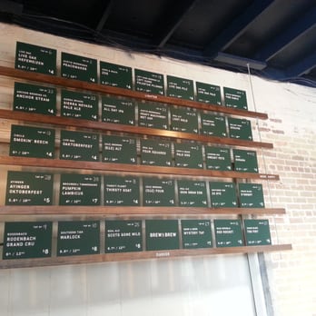 The Brew & Brew - Tap wall! - Breakfast & Brunch Near Me - Austin, Texas