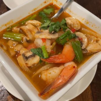 Malai Thai Street Eats - Tom yum soup - Thai Near Me - Houston, Texas