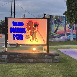 Blind Squirrel Pub - Outdoor signage