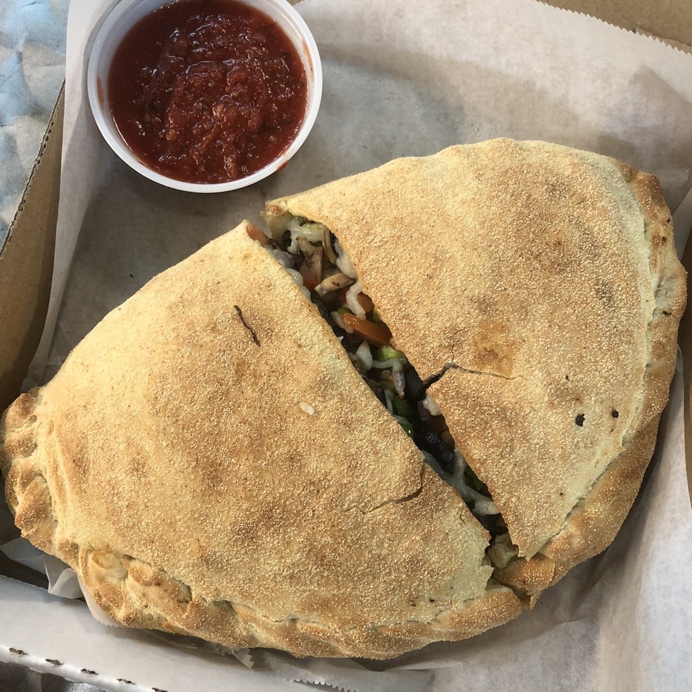 Promise Pizza - Vegan's Choice Calzone - Pizza Near Me - Round Rock, Texas Promise Pizza - Vegan's Choice Calzone - Pizza Near Me - Round Rock, Texas