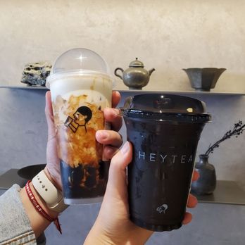HeyTea - Brown sugar boba, Longjing milk tea - Coffee & Tea Near Me - Chicago, Illinois