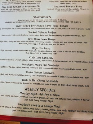 Menu photo 6 Lily's Seafood Royal Oak, MI
