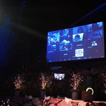Owl Vision LLC - Projector screen for Zoom Photo by: @thekalaws - Party & Event Planning Near Me - Sunnyvale, California