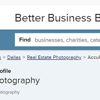 AccuPhotography - We're now BBB accredited - Real Estate Photography Near Me - Dallas, Texas AccuPhotography - We're now BBB accredited - Real Estate Photography Near Me - Dallas, Texas