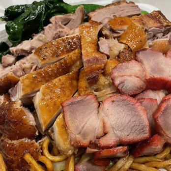 99 Ranch Market - Duck, chicken, cha siu, fried noodles, greens - International Grocery Near Me - Pleasanton, California