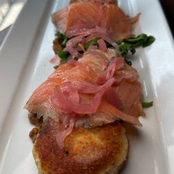 Mount Fairview Dining Room - Surprisingly delicious cod cakes! 2/28/23 @whatsunique