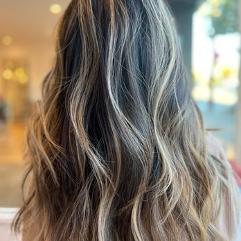 Yo Yo Salon - Ashy Partial Balayage + Haircut - Hair Salons Near Me - San Francisco, California