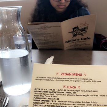 Millie's Cafe - Pasadena - Love the vegan menu options! - Breakfast & Brunch Near Me - Pasadena, California Millie's Cafe - Pasadena - Love the vegan menu options! - Breakfast & Brunch Near Me - Pasadena, California