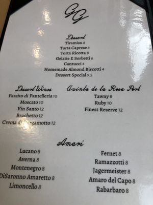 Menu photo 4 Gran Gusto Cambridge, MA