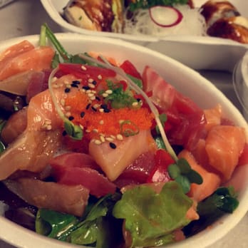 Sushi Boom - Words cannot explain the fresh & delightful taste of this simple yet complex poke bowl it is so amazing - Sushi Bars Near Me - Orange, California Sushi Boom - Words cannot explain the fresh & delightful taste of this simple yet complex poke bowl it is so amazing - Sushi Bars Near Me - Orange, California