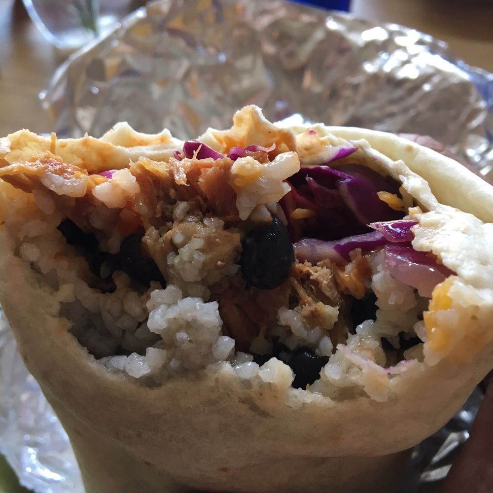Yellowstone Grill - Pulled pork burrito - American Near Me - Gardiner, Montana Yellowstone Grill - Pulled pork burrito - American Near Me - Gardiner, Montana