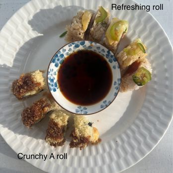 Sushi On Fire - Crunchy A roll and refreshing roll - Sushi Bars Near Me - Long Beach, California Sushi On Fire - Crunchy A roll and refreshing roll - Sushi Bars Near Me - Long Beach, California