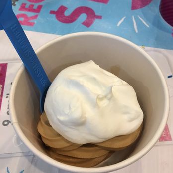 Menchie's Frozen Yogurt - Iced Coffee with Whip Cream - Ice Cream & Frozen Yogurt Near Me - Cedar Park, Texas