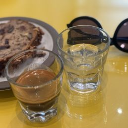 Gluten free banana nut bread , espresso Gluten free banana nut bread , espresso
