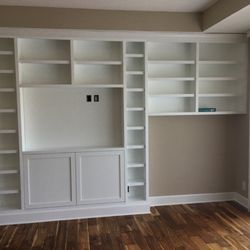 ECB Builders - Media Center/ Bookcase