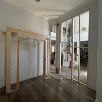 EC Design Builds - Framing out bedroom conversion - General Contractors Near Me - Austin, Texas