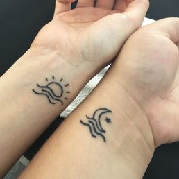 My bestfriend and I got our bestfriend tattoos done by Felix. We love them!