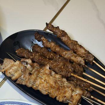 Le Sia - Pork belly, lamb, beef skewers - Chinese Near Me - New York, New York