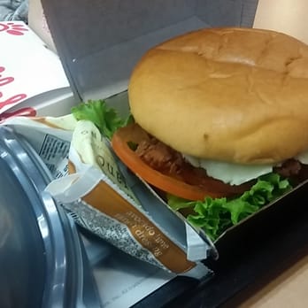 Chick-fil-A - Spicy Chicken Sandwich - Fast Food Near Me - Seal Beach, California Chick-fil-A - Spicy Chicken Sandwich - Fast Food Near Me - Seal Beach, California