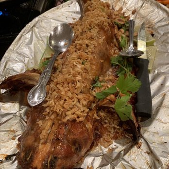 Saigon Pagolac - Vietnamese Roasted Grilled Whole Catfish With Nuts and Seasoning - A must order! - Vietnamese Near Me - Houston, Texas