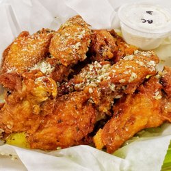 The Sports Page Pub and Grill - Butter Garlic Wings
