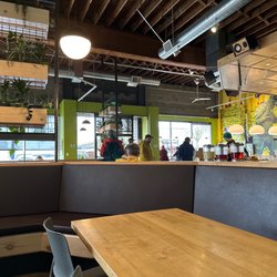 Laughing Planet - Cute indoor seating
