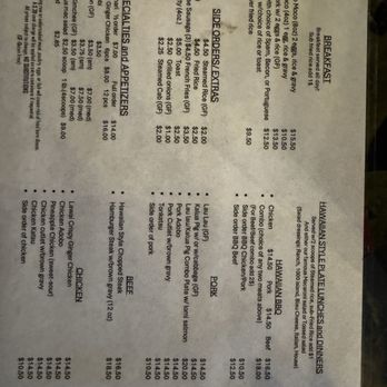 Kauai Family Restaurant - Menu - Hawaiian Near Me - Seattle, Washington Kauai Family Restaurant - Menu - Hawaiian Near Me - Seattle, Washington