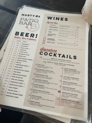 Menu photo 2 Marty B's Bartonville, TX